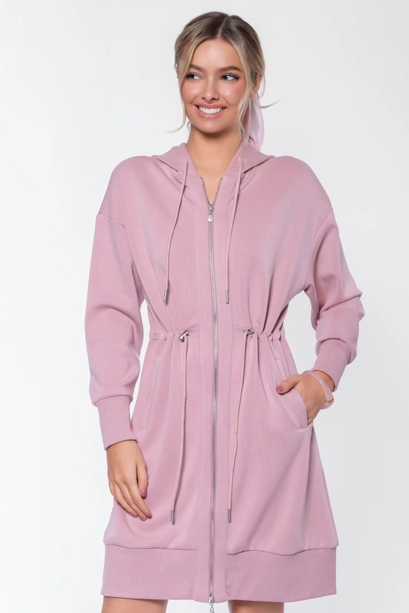 Mina Dress 37" (Indy Pink)