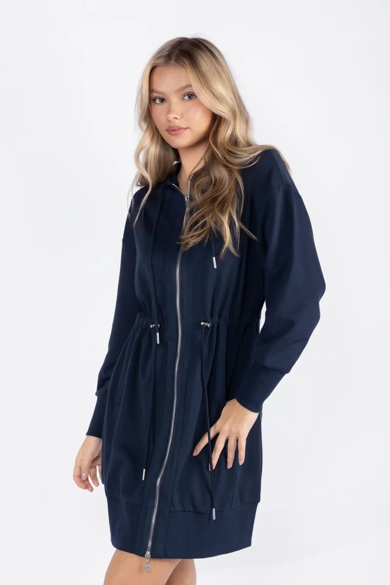Mina Dress 37" (Navy) - Image 3