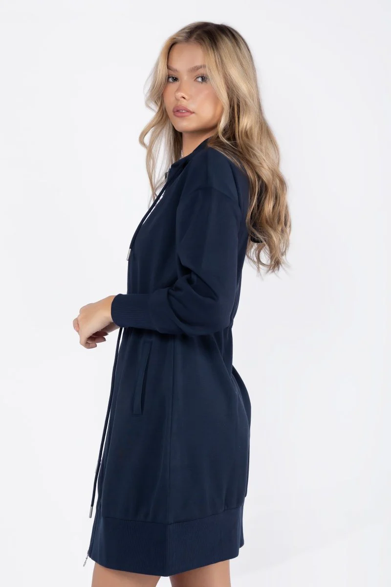 Mina Dress 37" (Navy) - Image 4