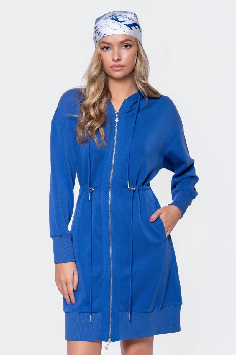 Mina Dress 37" (Royal Blue)