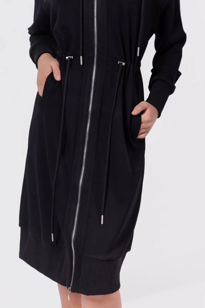 Mina Dress 42" (Black) - Image 5
