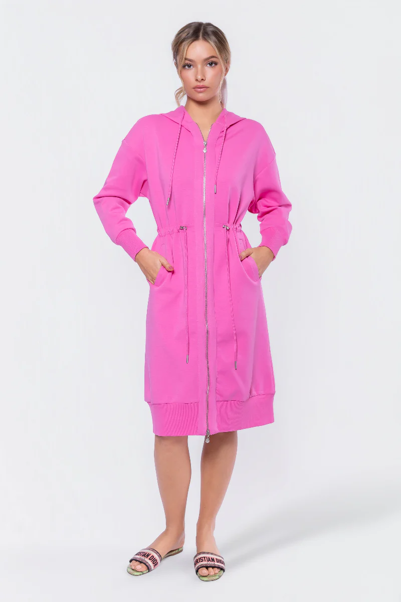 Mina Dress 42" (Bubble Pink)