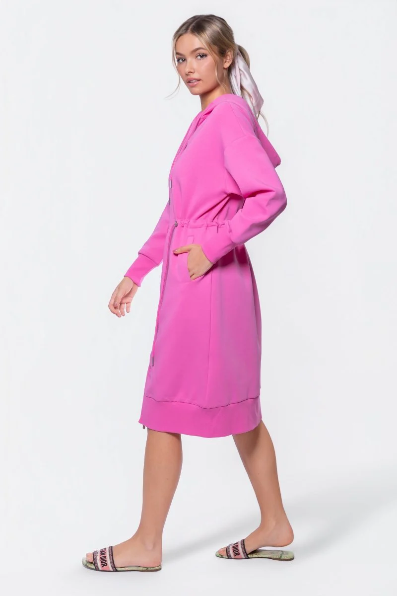 Mina Dress 42" (Bubble Pink) - Image 3