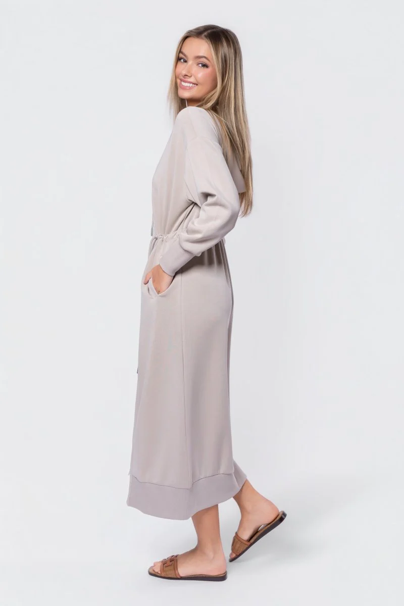 Mina Dress 50" (Khaki) - Image 3