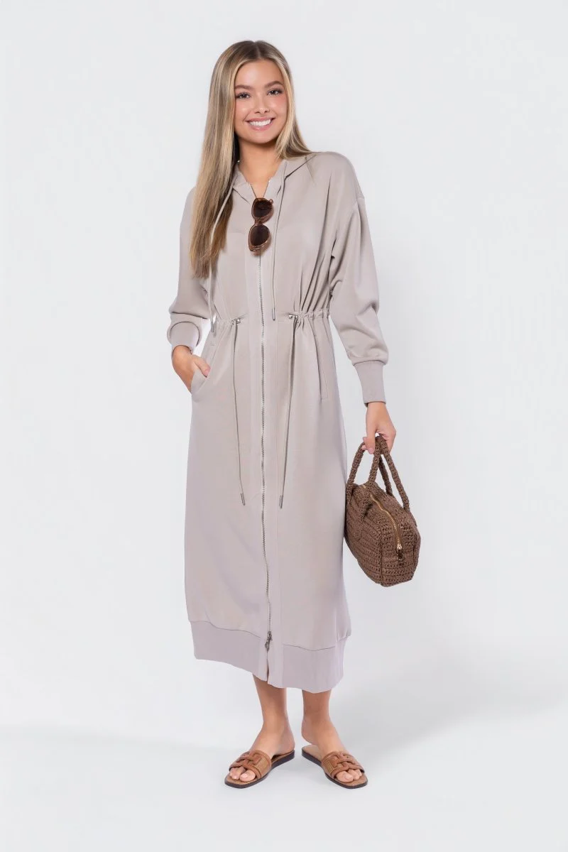 Mina Dress 50" (Khaki) - Image 6