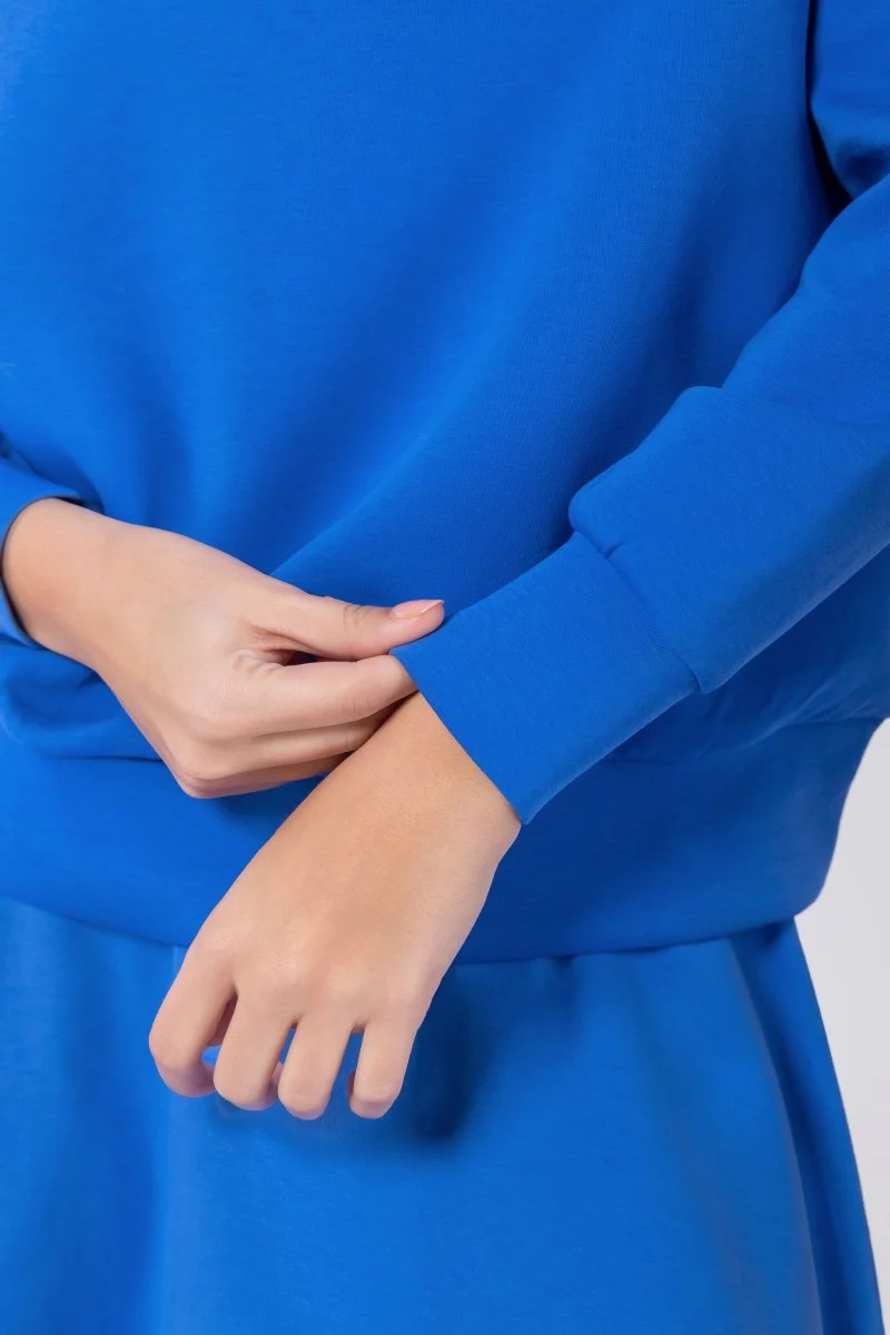 Mina Half Zip Top (Marina Blue) - Image 5
