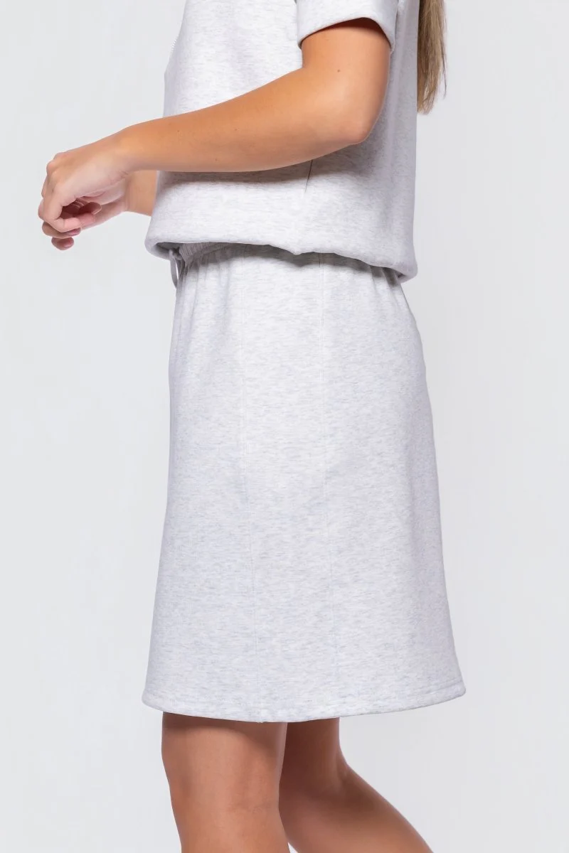 Mina Skirt 20" (Light Grey) - Image 3