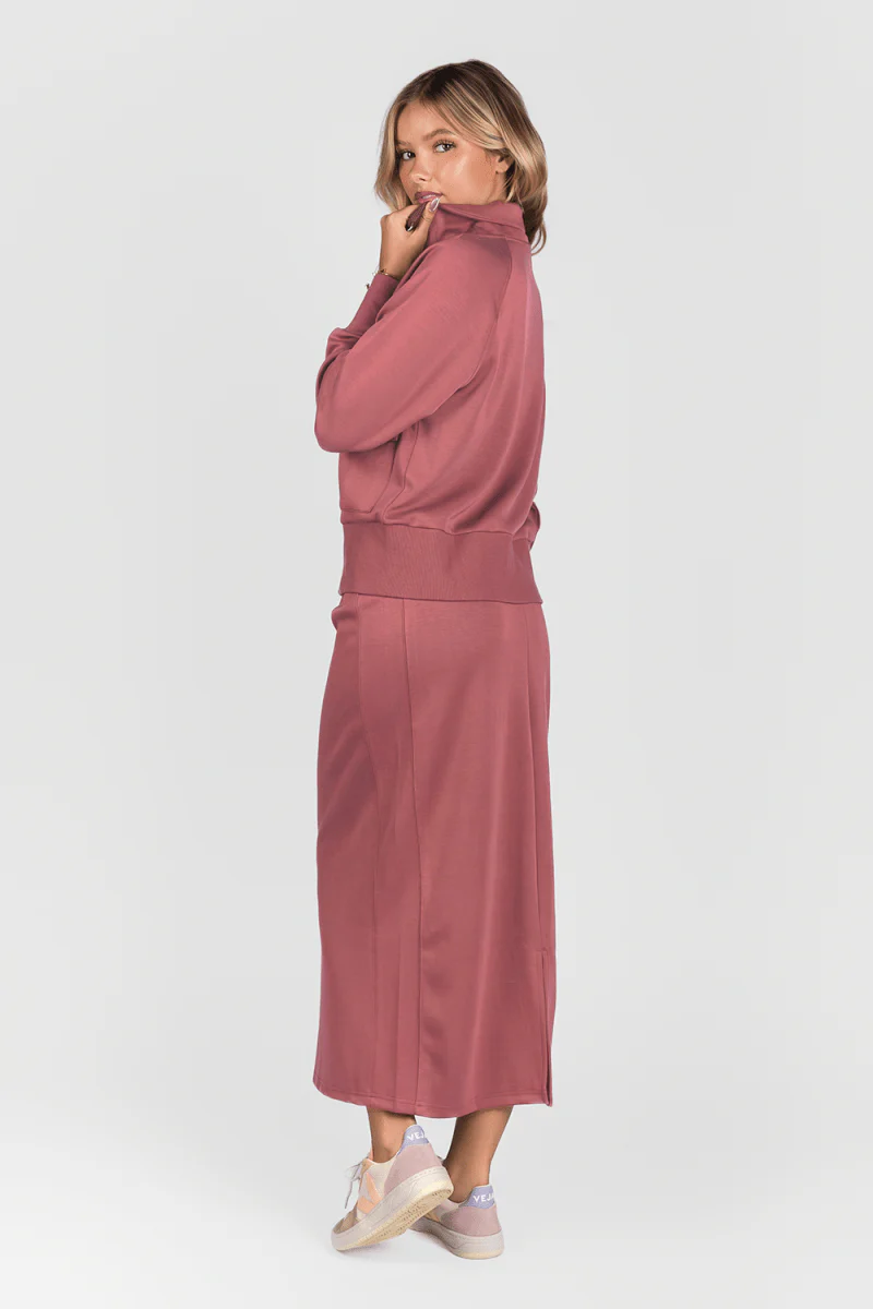 Mina Skirt 35" (Dusty Rose) - Image 4