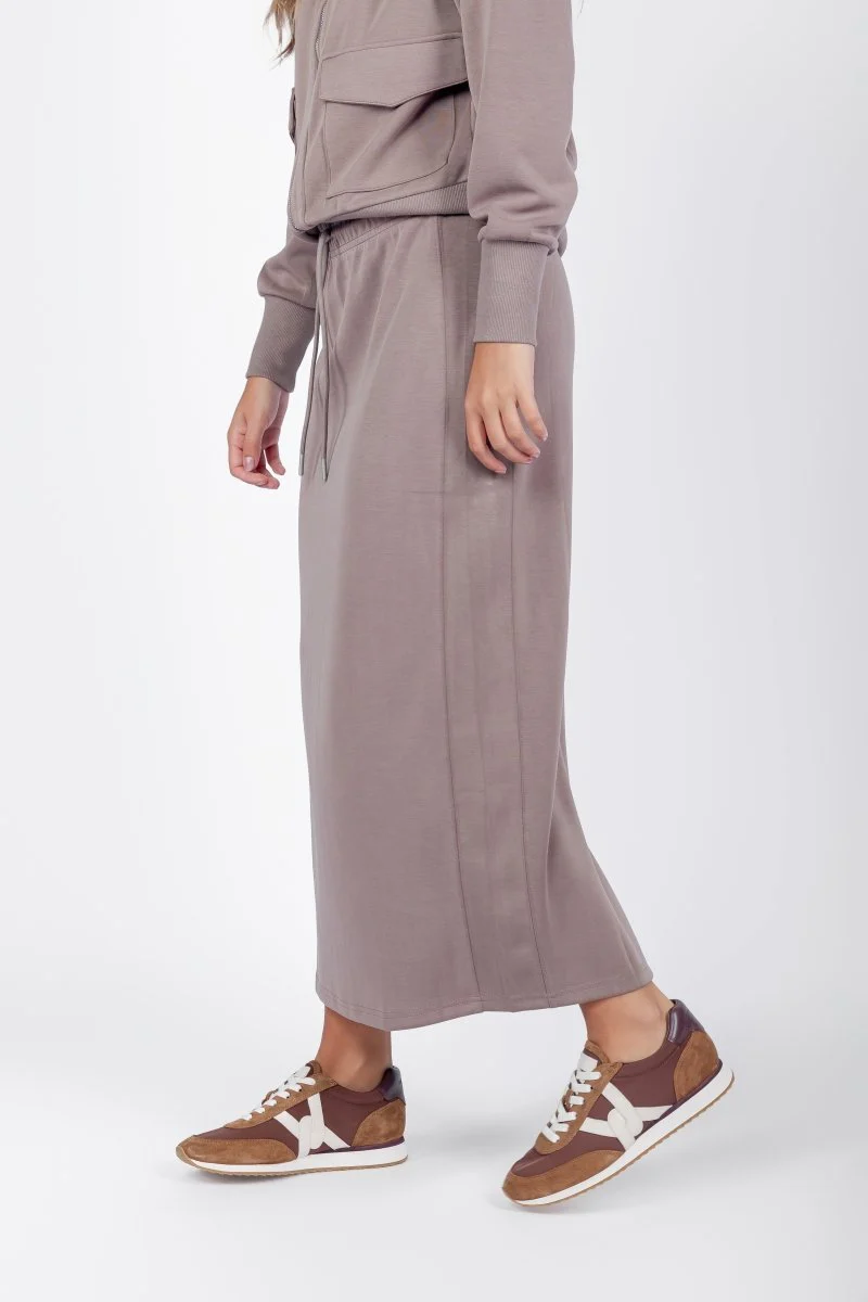 Mina Skirt 35" (Mocha) - Image 3