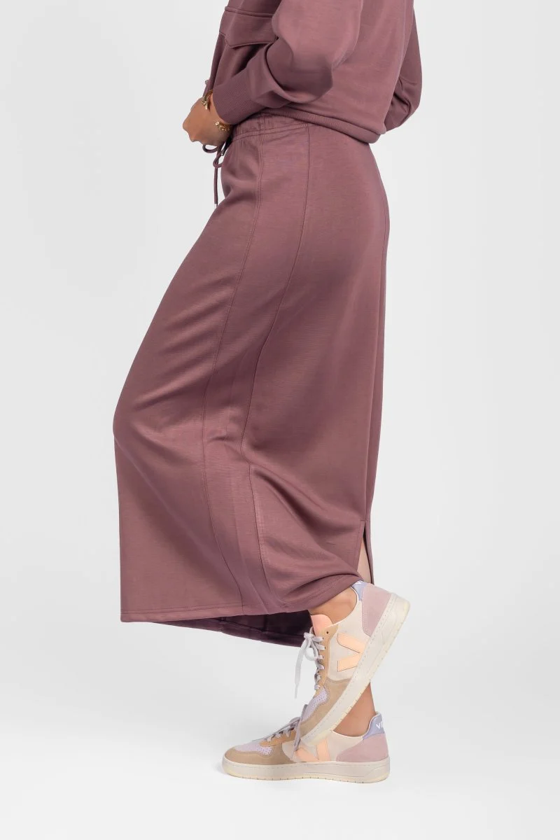 Mina Skirt 35" (Plum) - Image 4