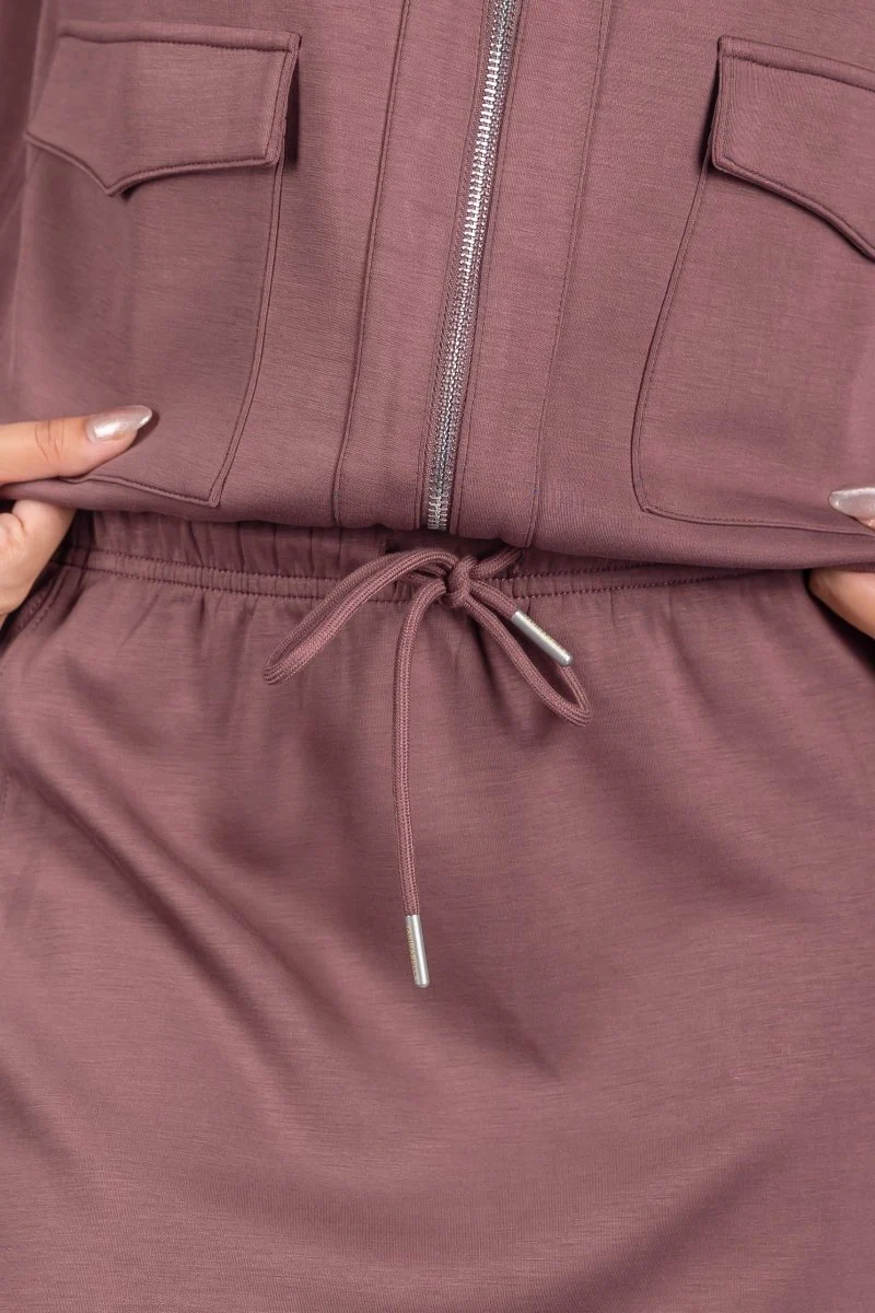 Mina Skirt 35" (Plum) - Image 7