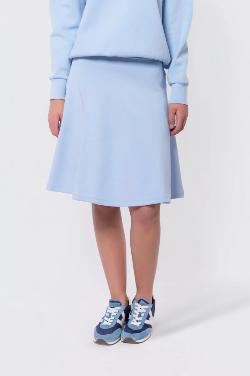 Mina Swing Skirt 23" (Baby Blue) - Image 2