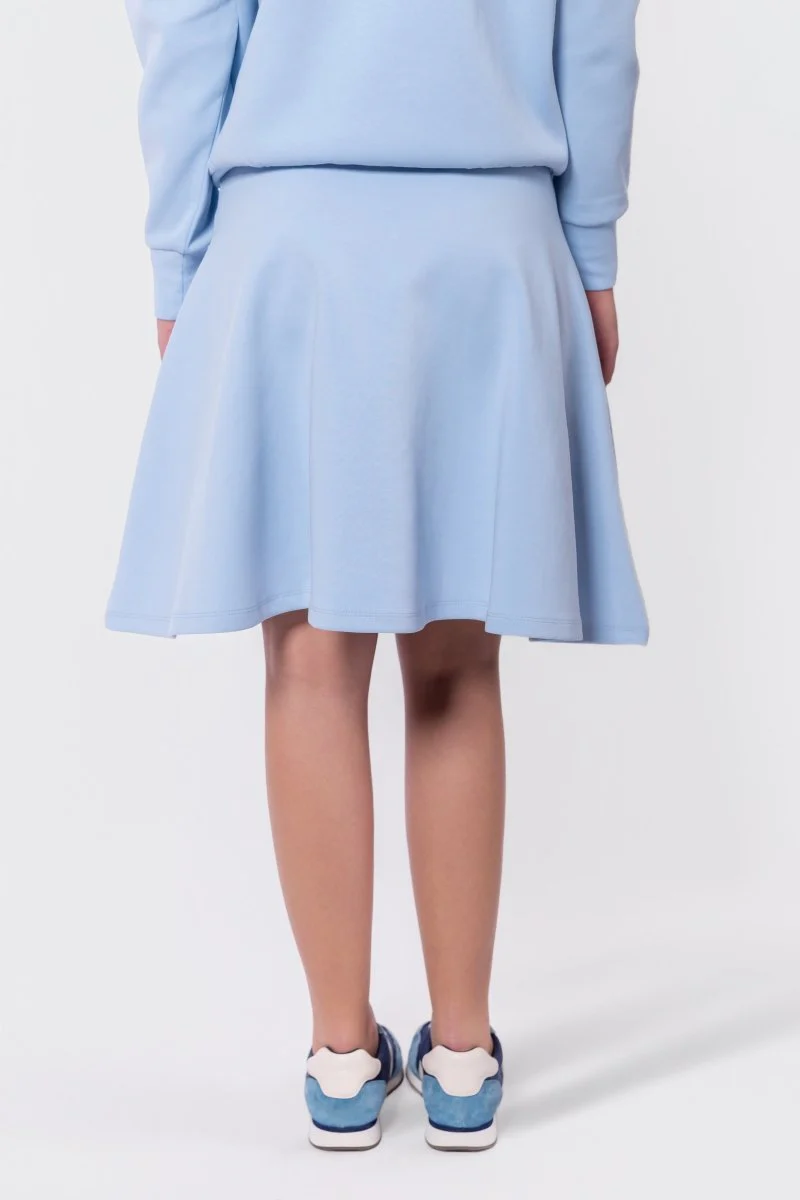 Mina Swing Skirt 23" (Baby Blue) - Image 4