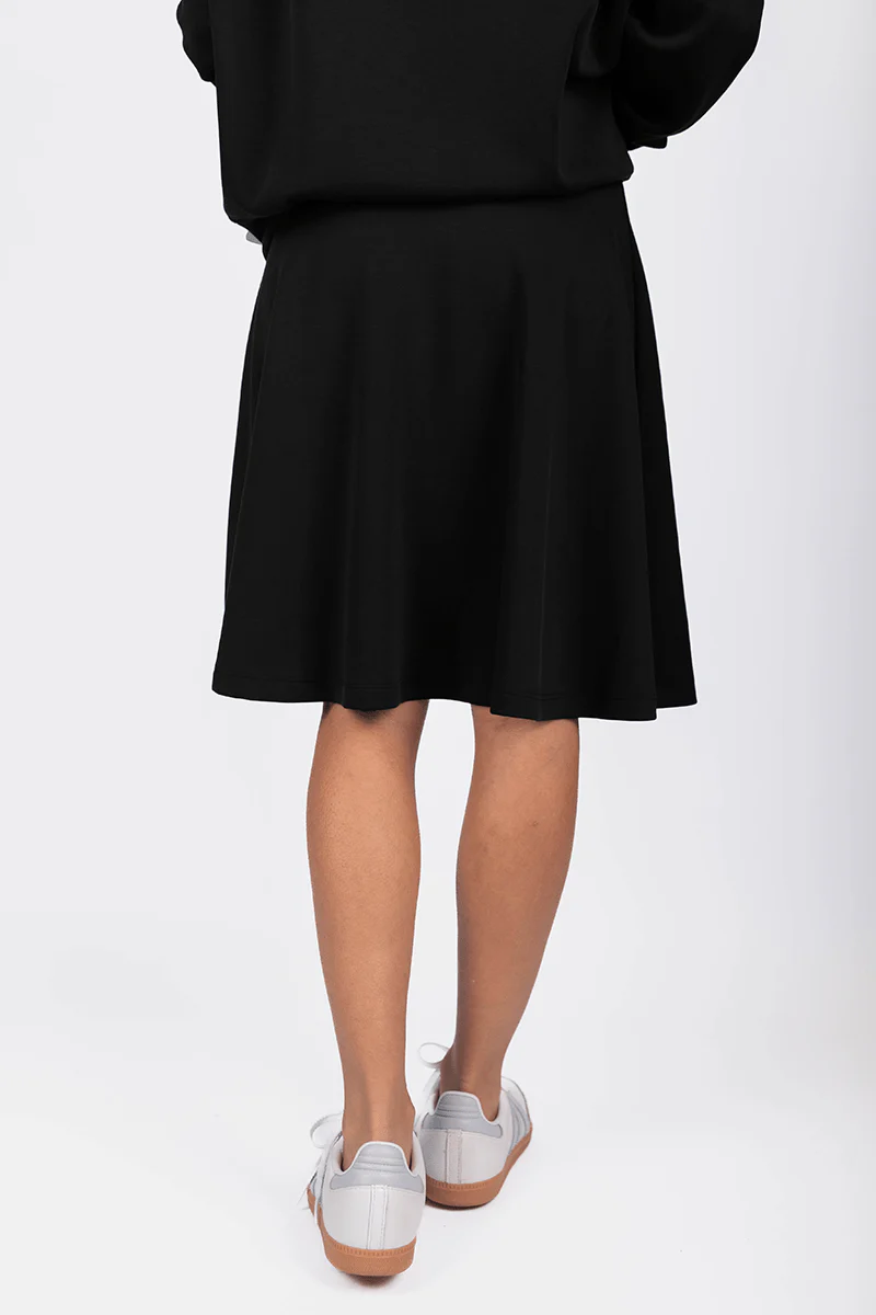 Mina Swing Skirt 23" (Black) - Image 4