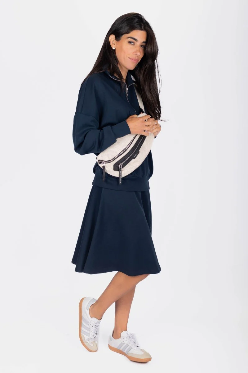Mina Swing Skirt 23" (Navy)