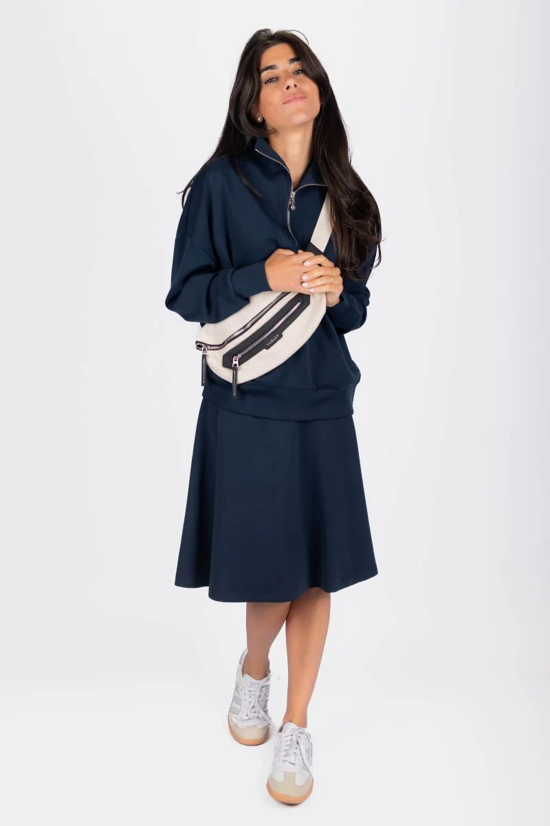 Mina Swing Skirt 23" (Navy) - Image 5