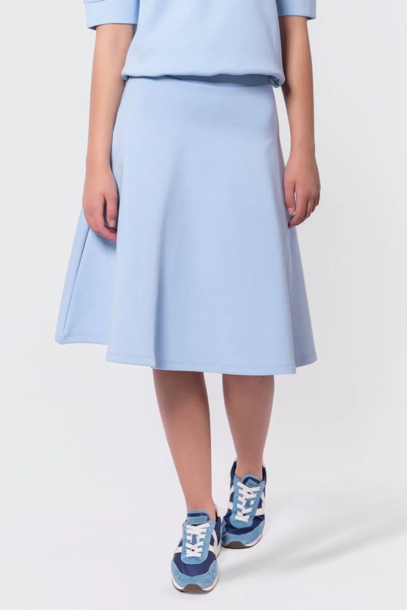 Mina Swing Skirt 26" (Baby Blue) - Image 2