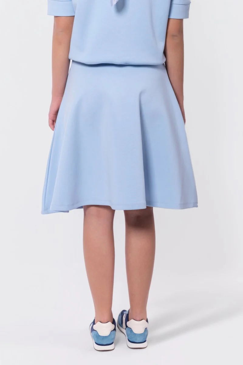 Mina Swing Skirt 26" (Baby Blue) - Image 3