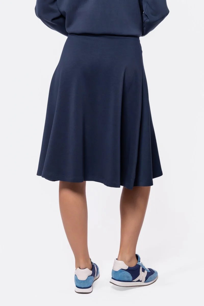 Mina Swing Skirt 26" (Navy) - Image 4