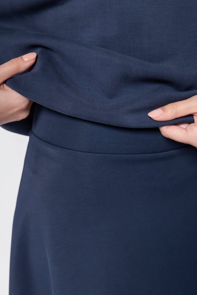 Mina Swing Skirt 26" (Navy) - Image 5