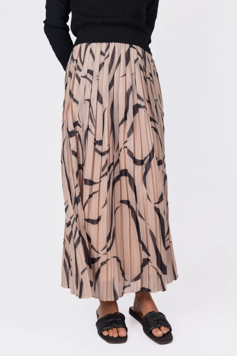 Mira Skirt (Beige) - Image 6