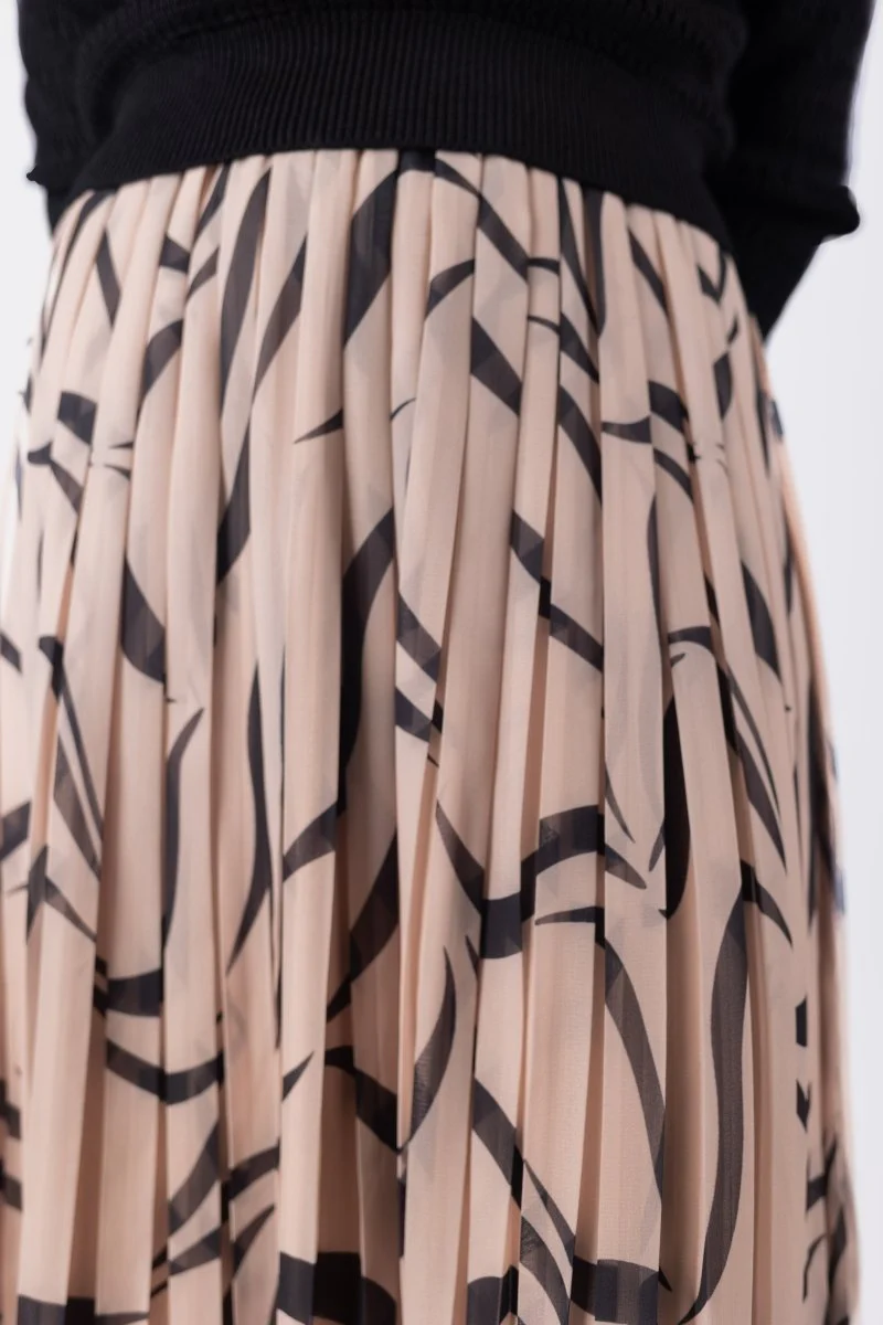 Mira Skirt (Beige) - Image 7