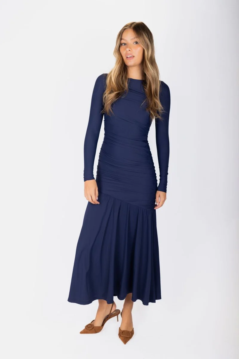 Miri Dress (Navy)