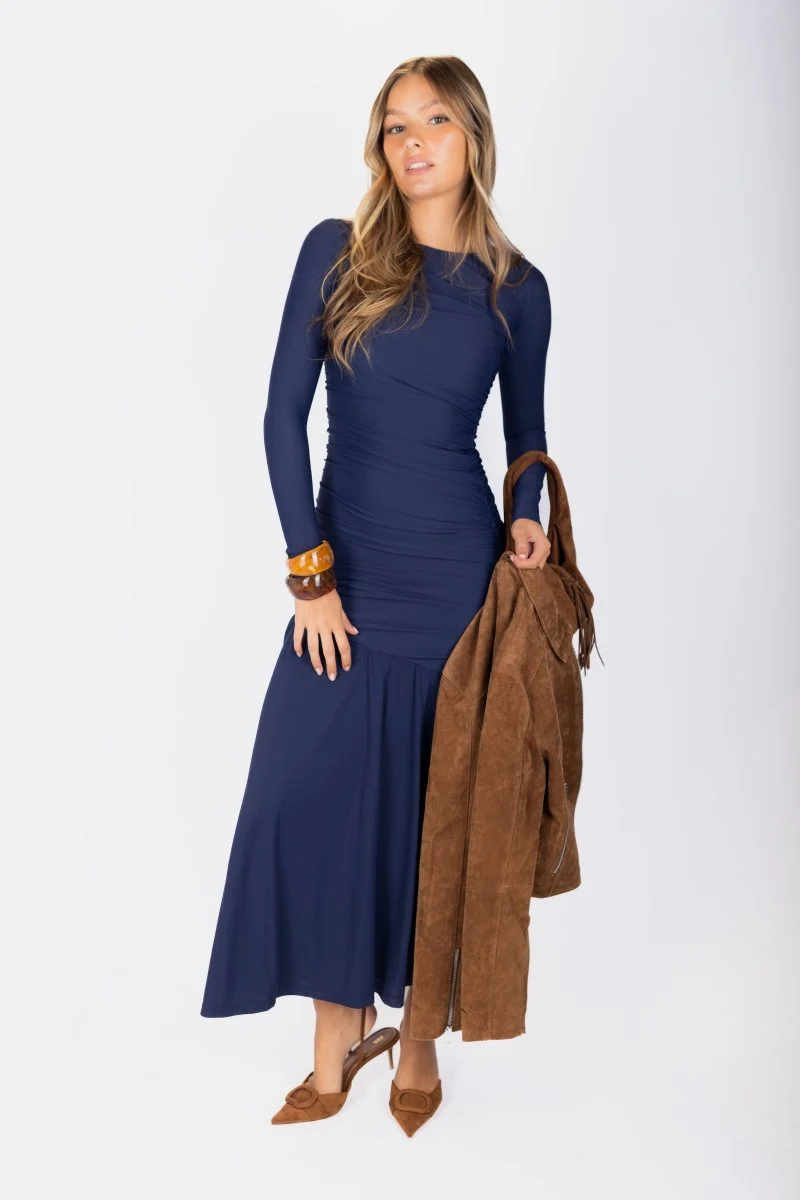 Miri Dress (Navy) - Image 2