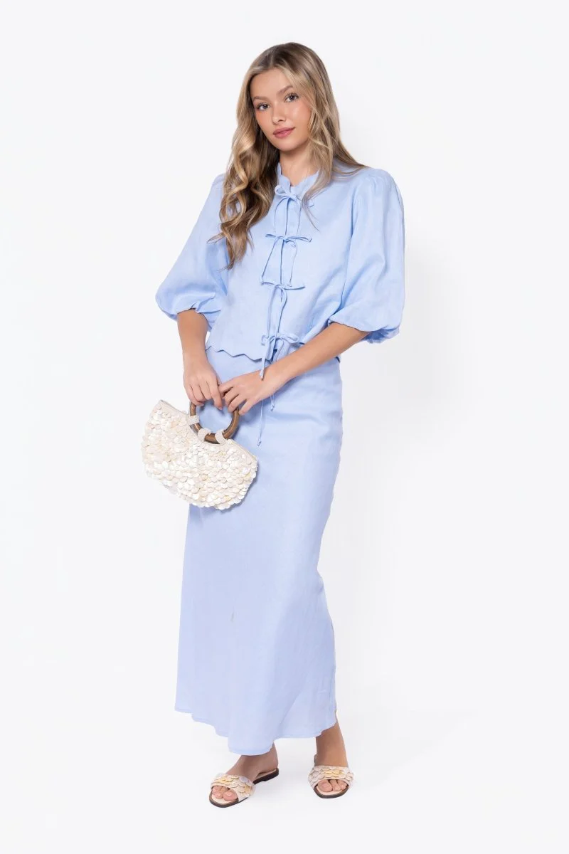 Molly Skirt (Light Blue) - Image 5
