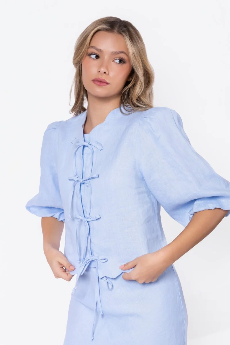 Molly Top (Light Blue) - Image 5