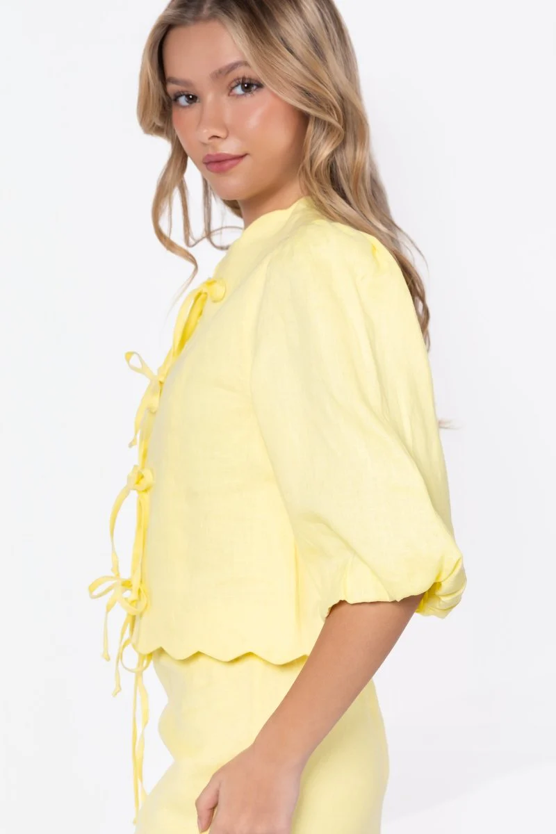 Molly Top (Light Yellow) - Image 3