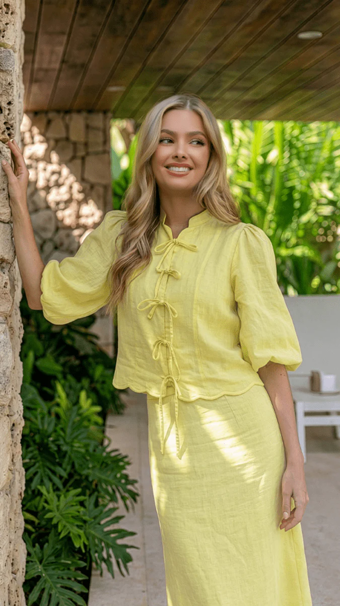 Molly Top (Light Yellow) - Image 4