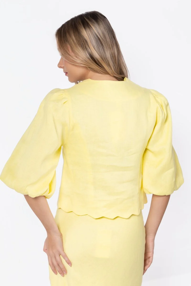 Molly Top (Light Yellow) - Image 5