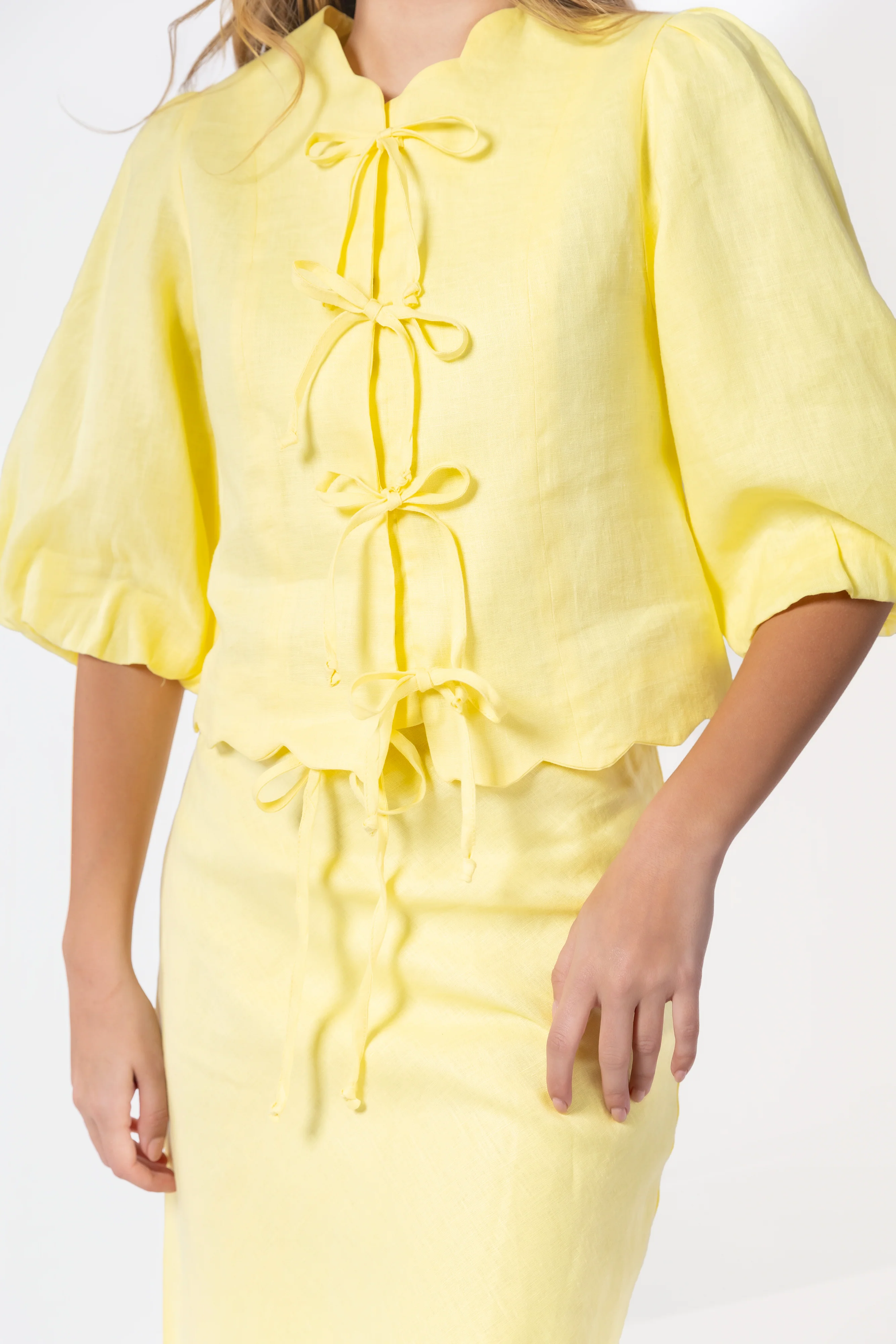 Molly Top (Light Yellow) - Image 6