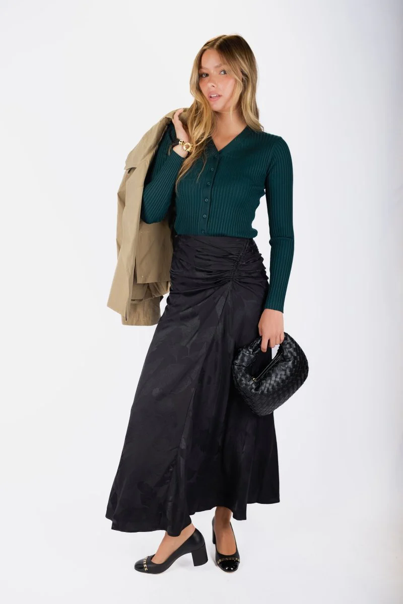 Moss Cardigan (Dark Green) - Image 7