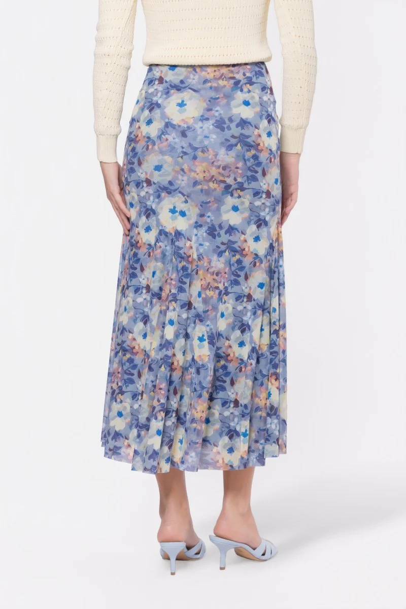 Natalia Skirt (Blue/Yellow) - Image 4