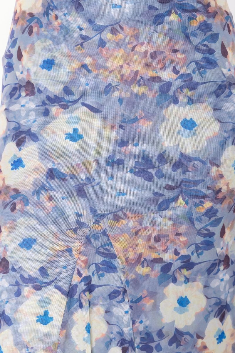 Natalia Skirt (Blue/Yellow) - Image 5