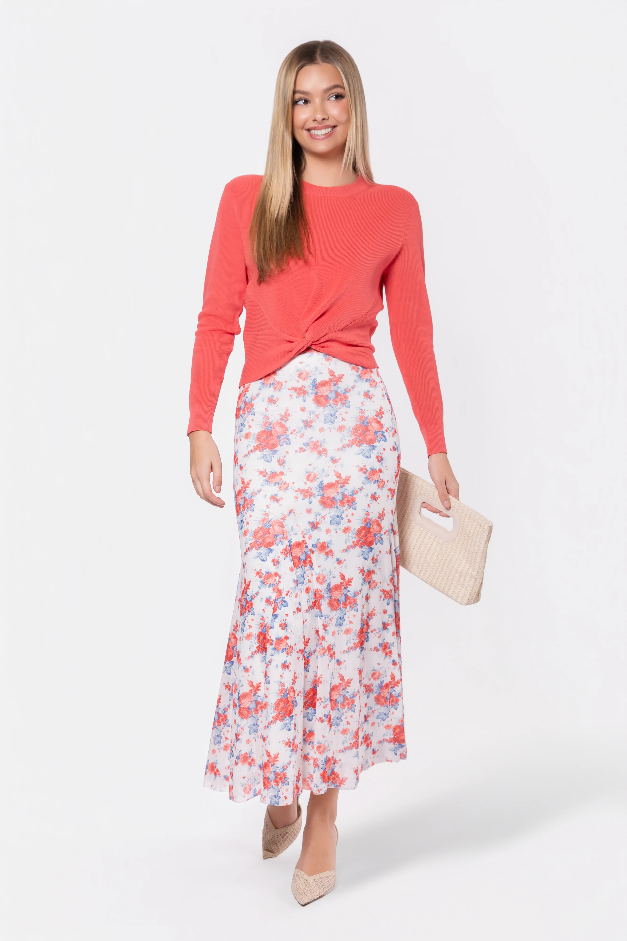 Natalia Skirt (Ivory Ground)