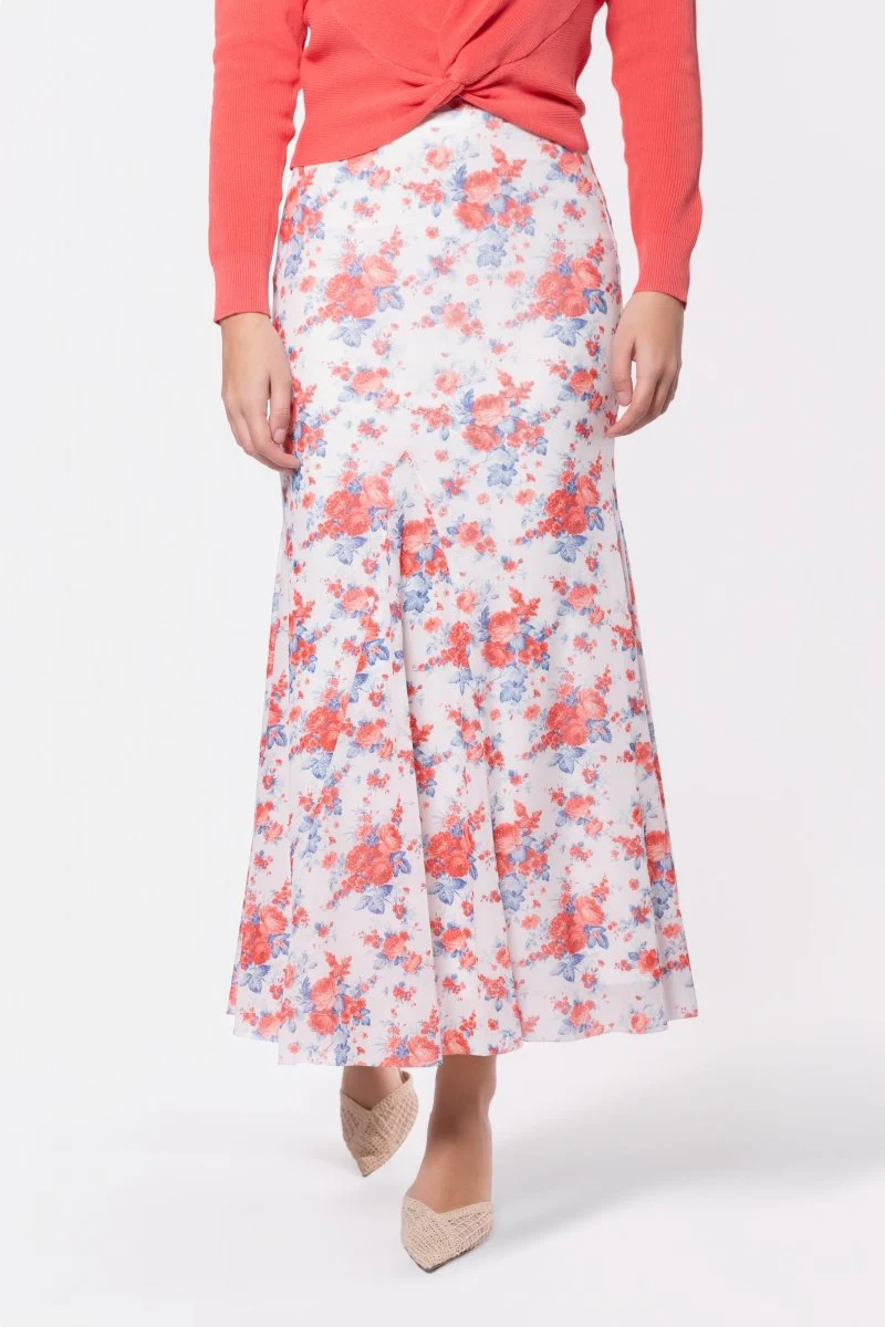 Natalia Skirt (Ivory Ground) - Image 2