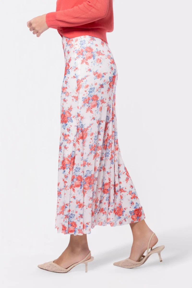 Natalia Skirt (Ivory Ground) - Image 3