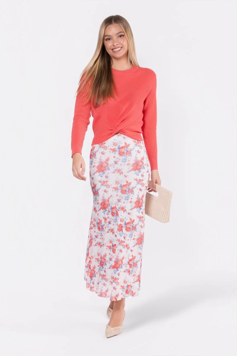 Natalia Skirt (Ivory Ground) - Image 6
