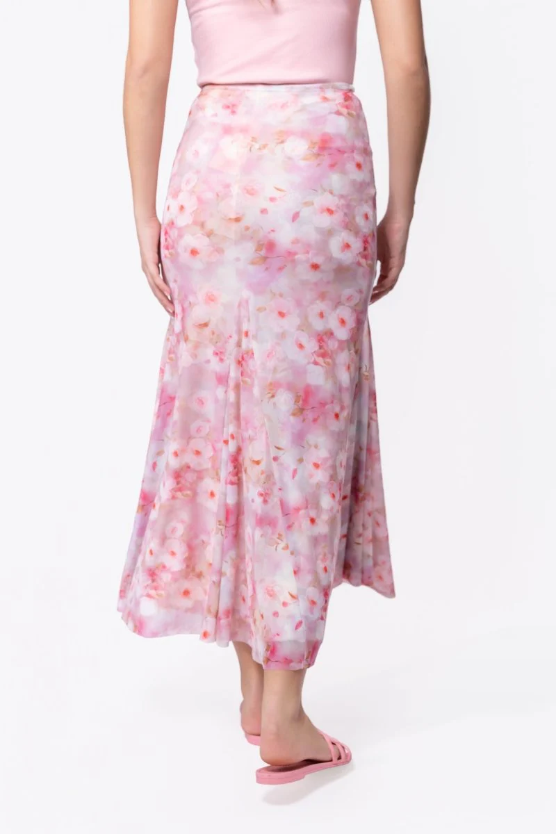 Natalia Skirt (Pink Flower) - Image 4
