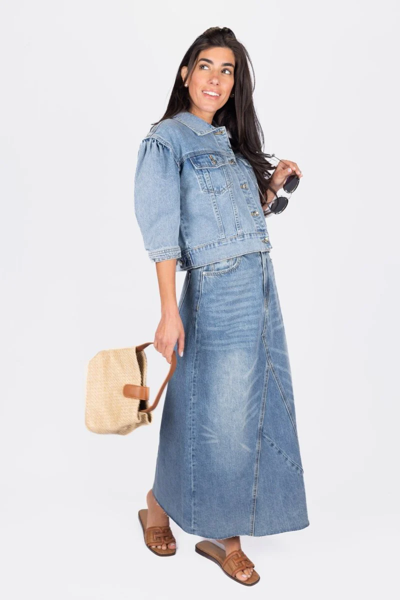 Nayeli Skirt (Blue) - Image 11