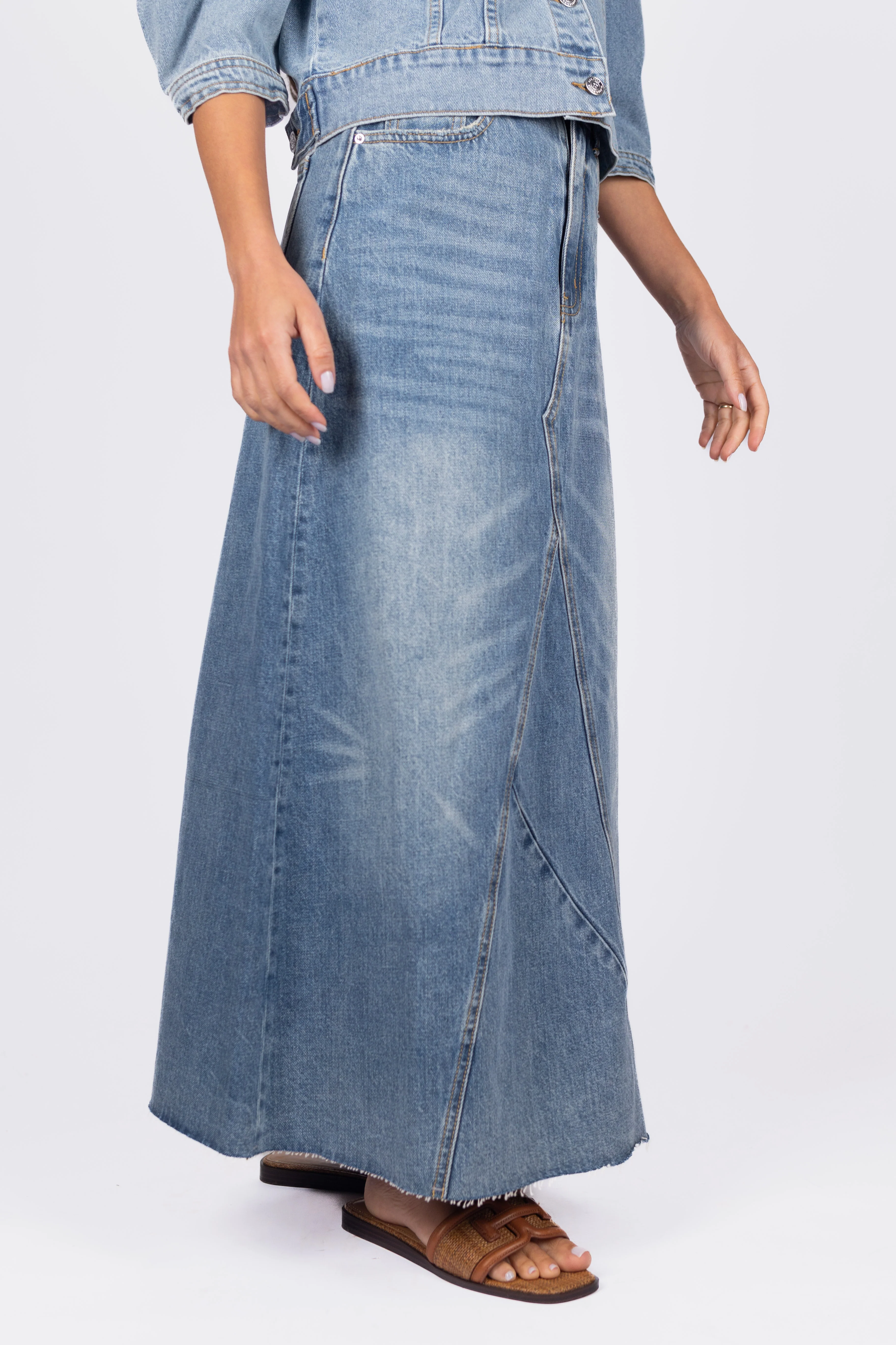 Nayeli Skirt (Blue) - Image 6