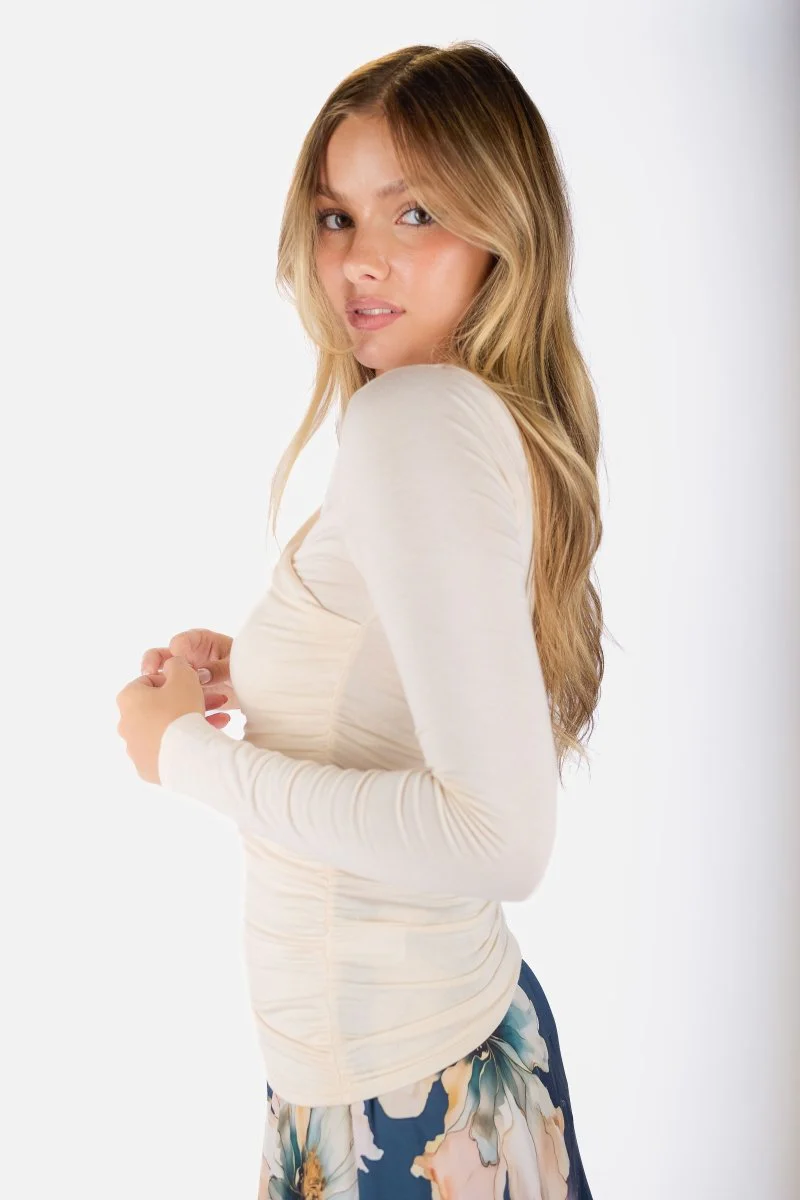 Nicole Top (Cream) - Image 5