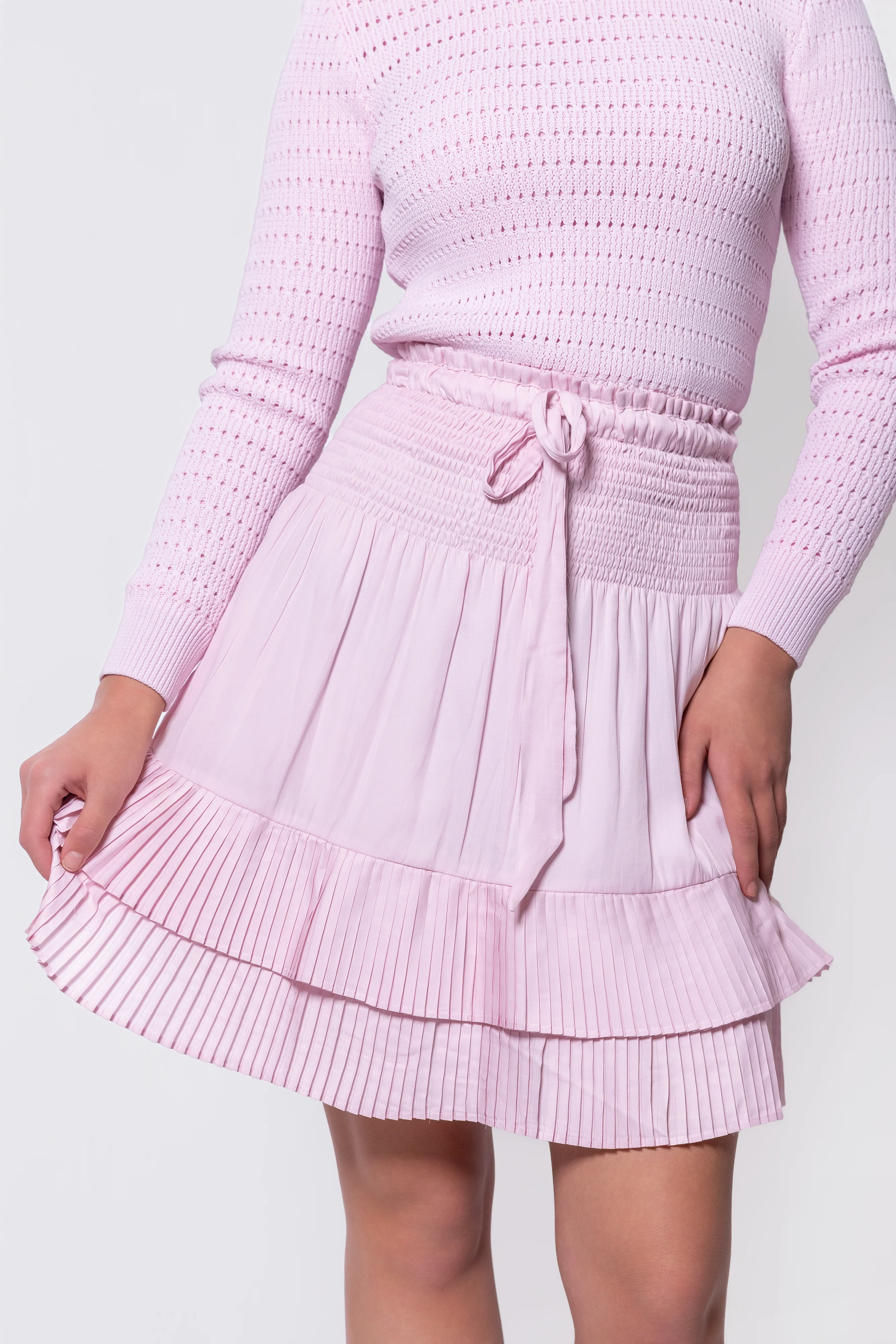 Nina Skirt 20" (Light Pink) - Image 3