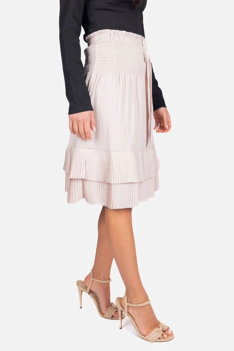 Nina Skirt 23" (Khaki) - Image 4