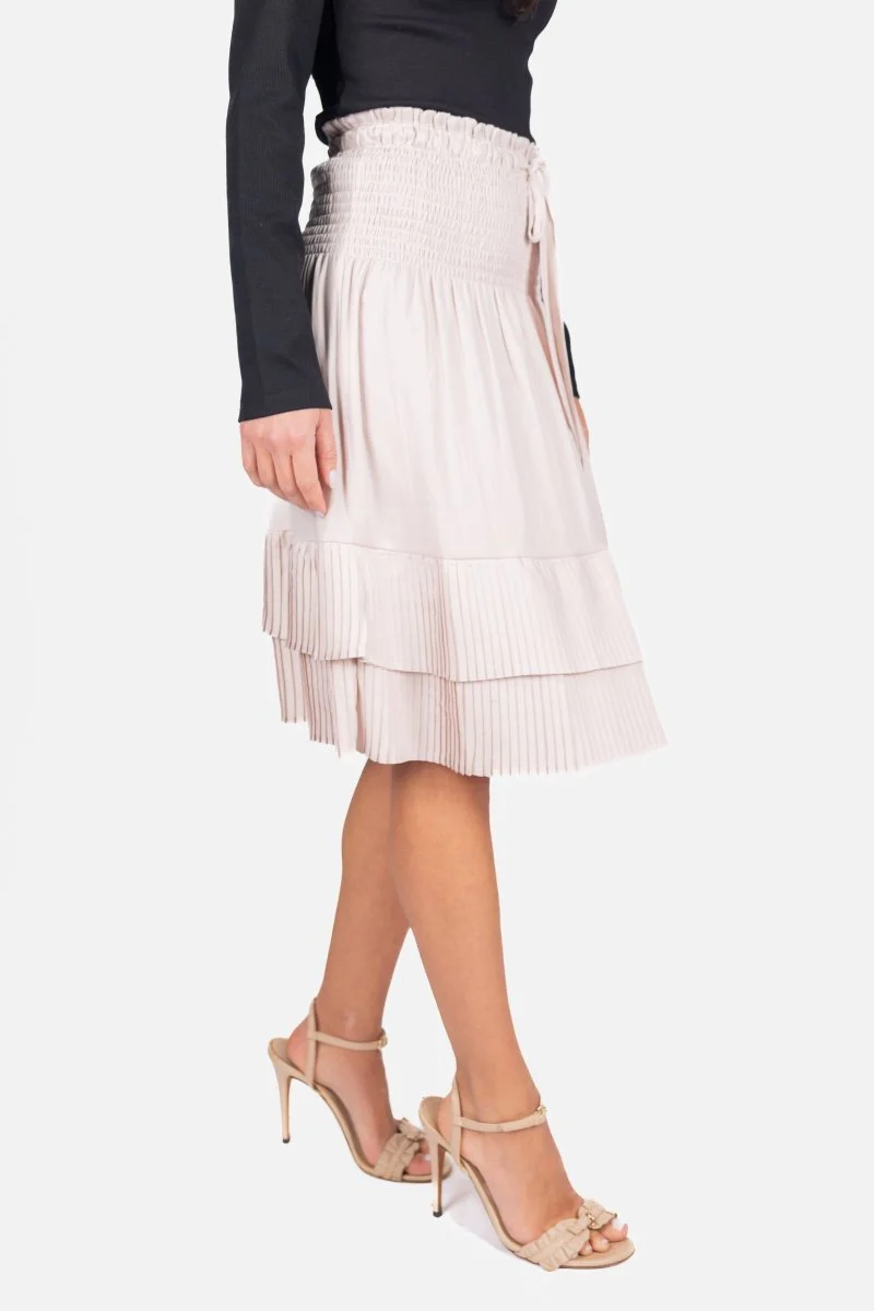 Nina Skirt 23" (Khaki) - Image 5