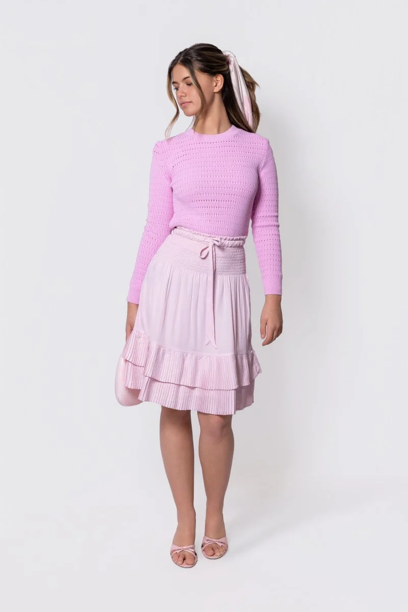 Nina Skirt 23" (Light Pink) - Image 6