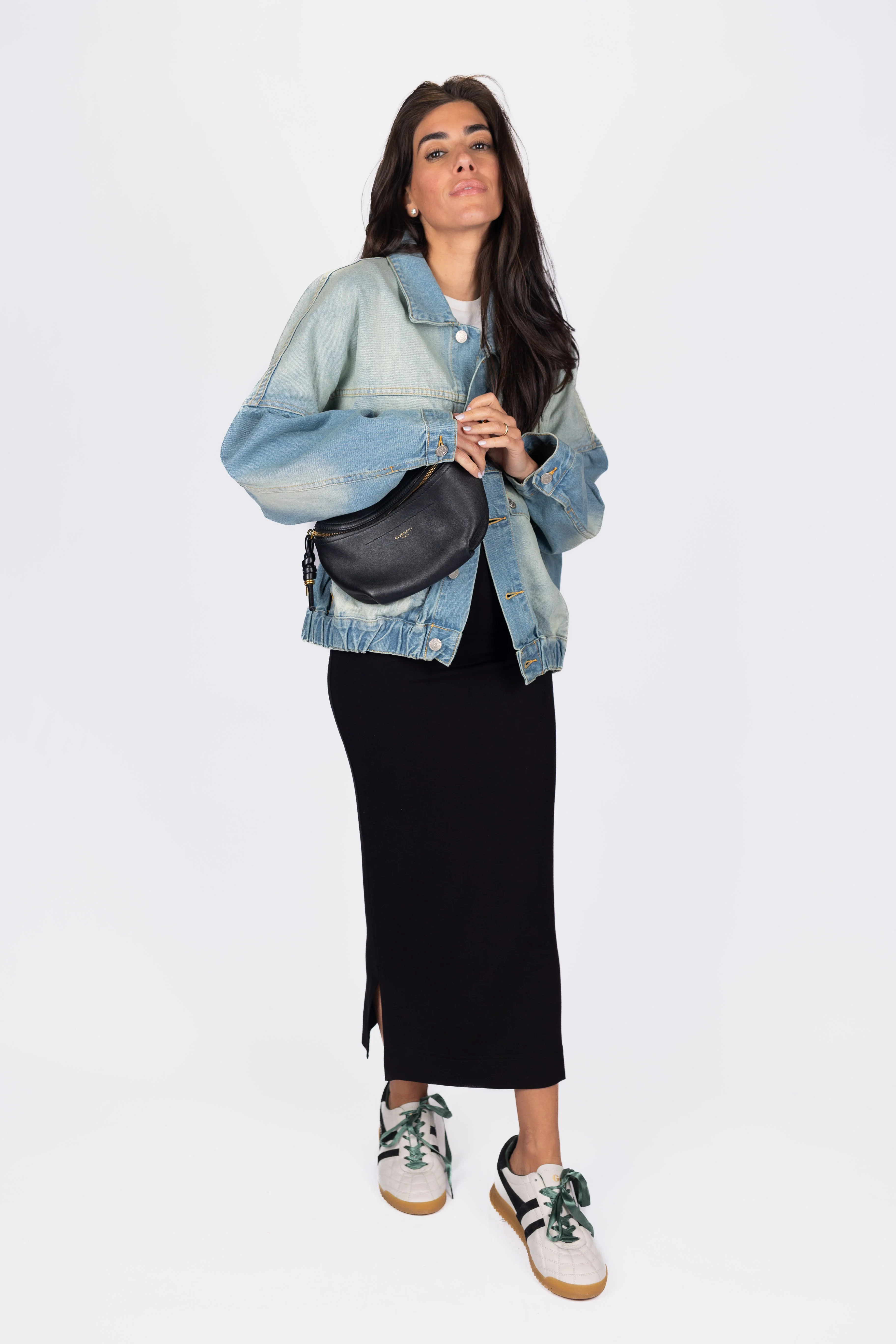 Oversized Denim Jacket (Blue) - Image 10